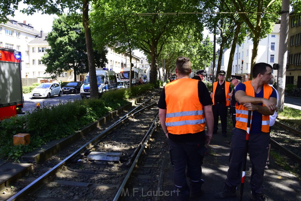 VU Roller KVB Bahn Koeln Luxemburgerstr Neuenhoefer Allee P030.JPG - Miklos Laubert